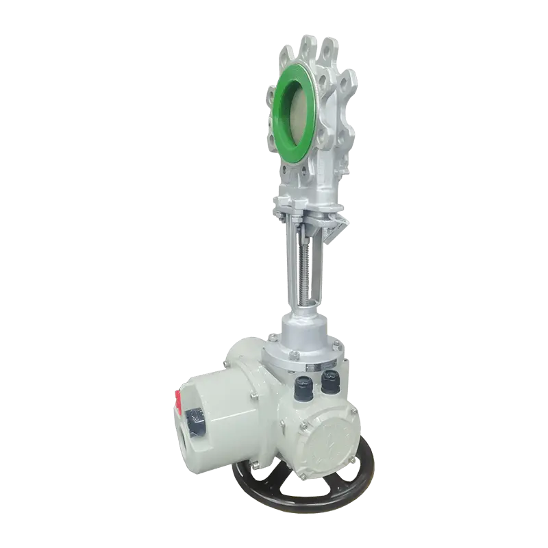 Supapă electrică pentru cuțit pentru napolitană