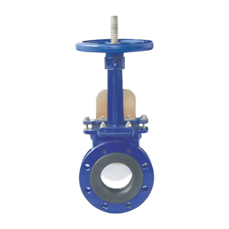 Supapă manuală cu cuțit din oțel carbon