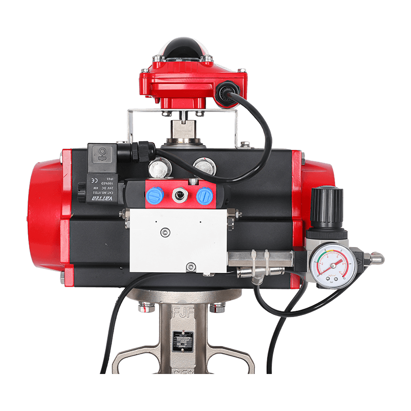 Supapă fluture de expansiune pneumatică