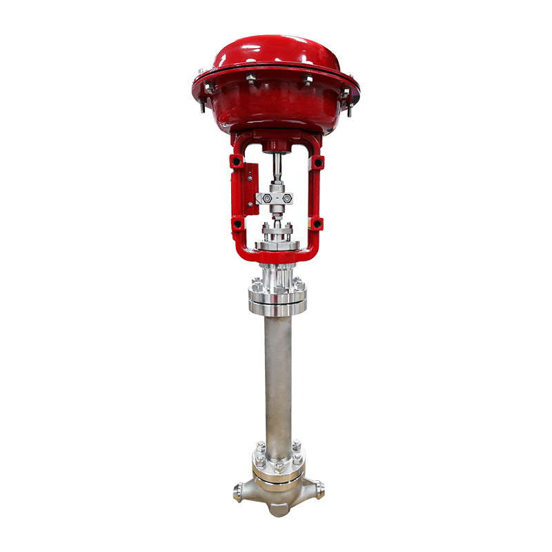 Supapă pneumatică de control a debitului la temperatură joasă